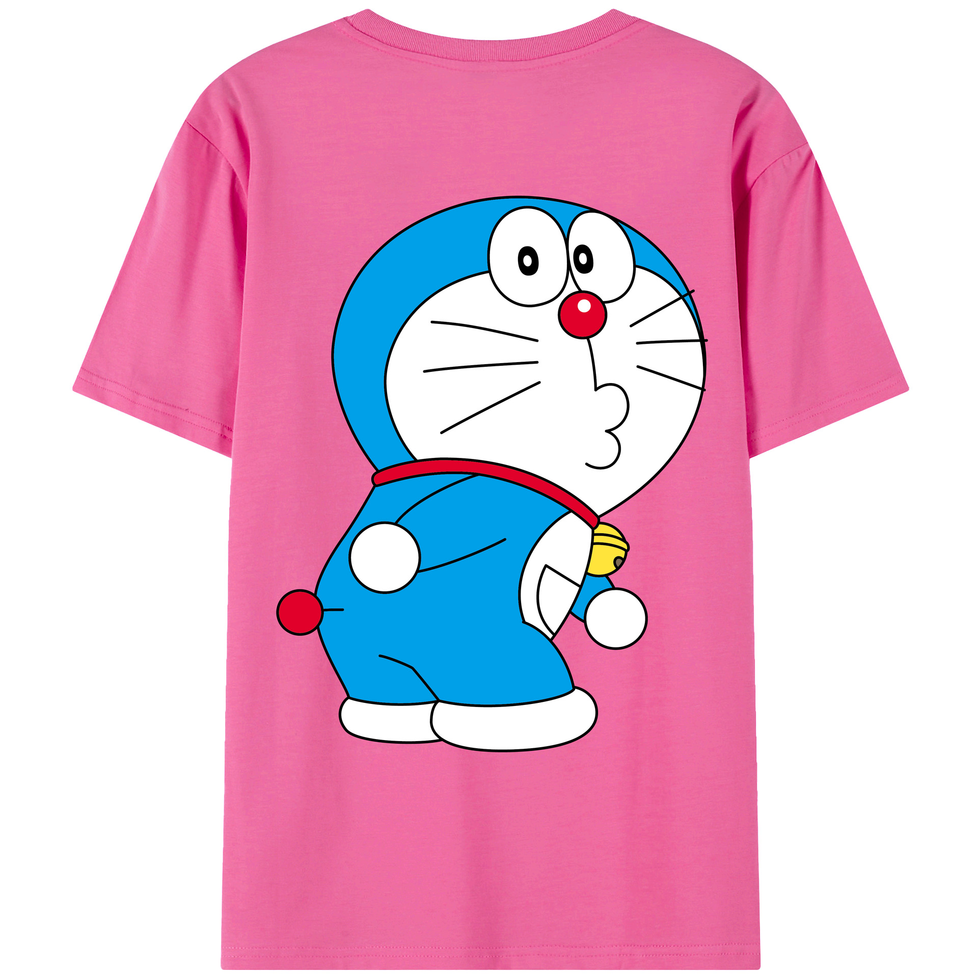 （画像用） ドラえもん Doraemon レディース半袖Tシャツ(バックプリント)